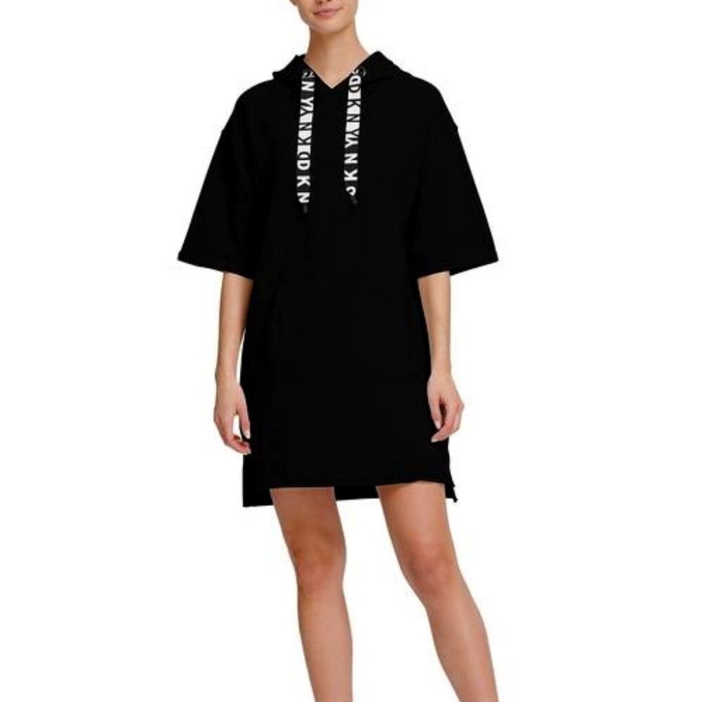 DKNY Sport Logo Hoodie Dress
